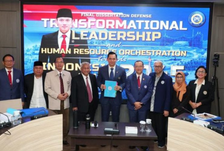 AHY Rampungkan Studi Doktoral di Universitas Airlangga